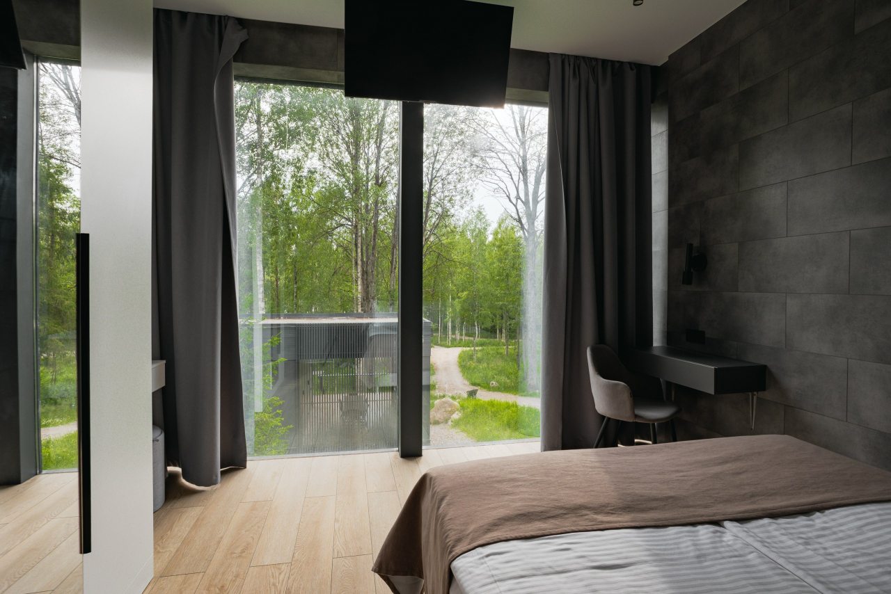 Вилла (SPA-вилла с сауной (есть купель**)), Коттедж White Resort Поляны-Карелия