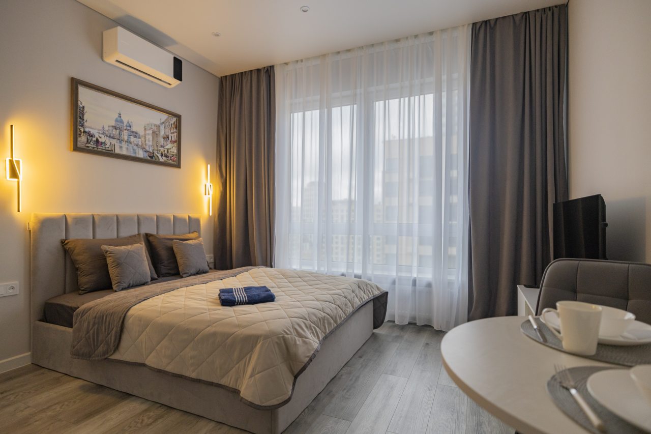 Апартаменты (Стильный апартамент у метро), Апартаменты У метро Спартак