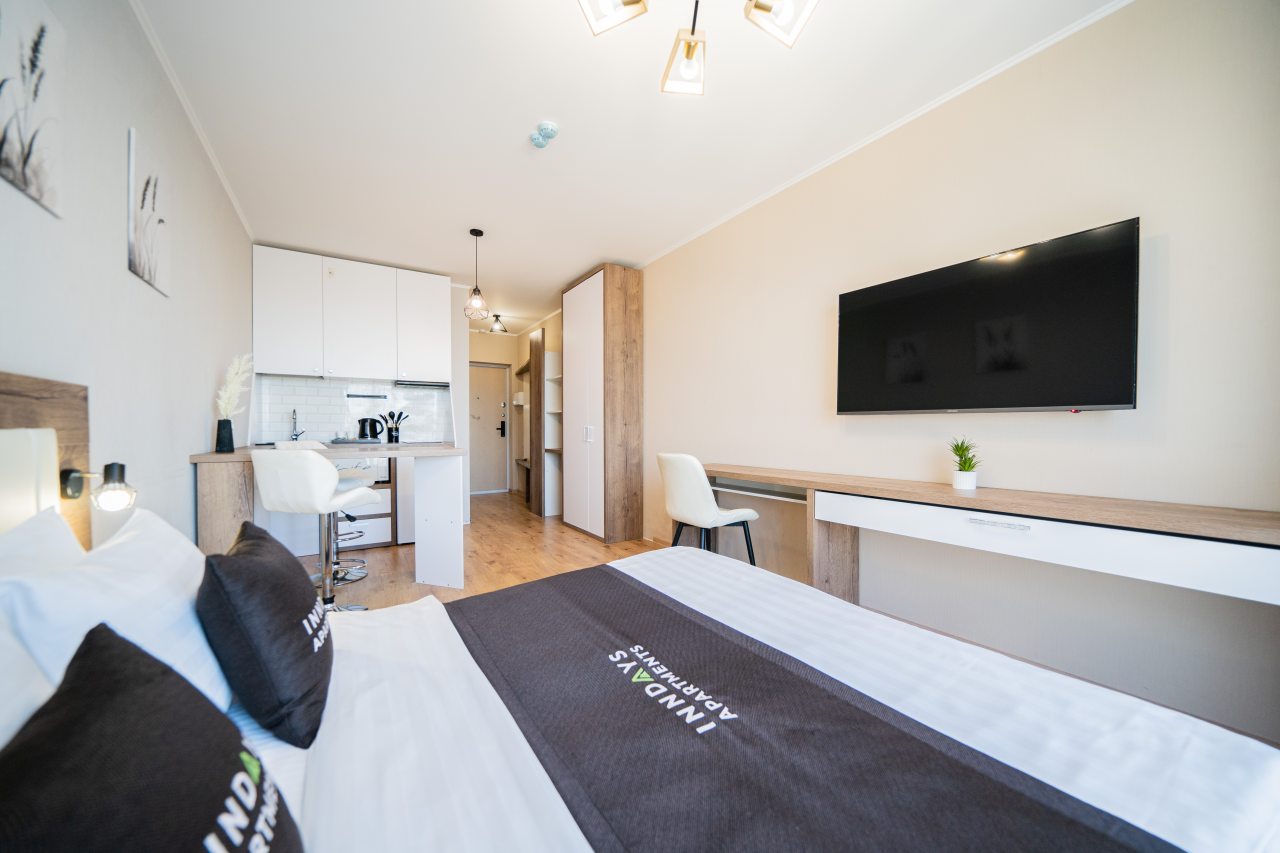 Двухместный (Inndays Apartments у метро 