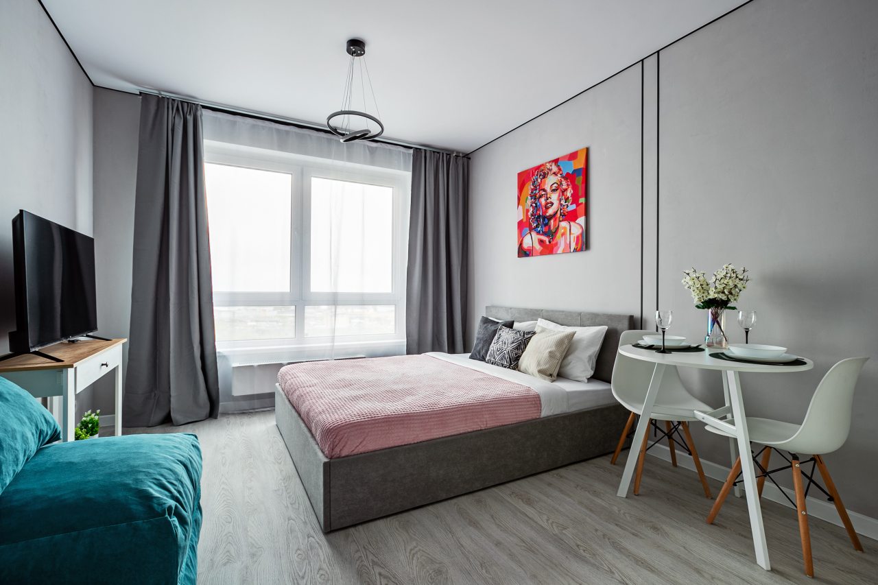 Апартаменты (Студия для 2 гостей), Апартаменты MaxRealty24 пр-д Стройкомбината 1