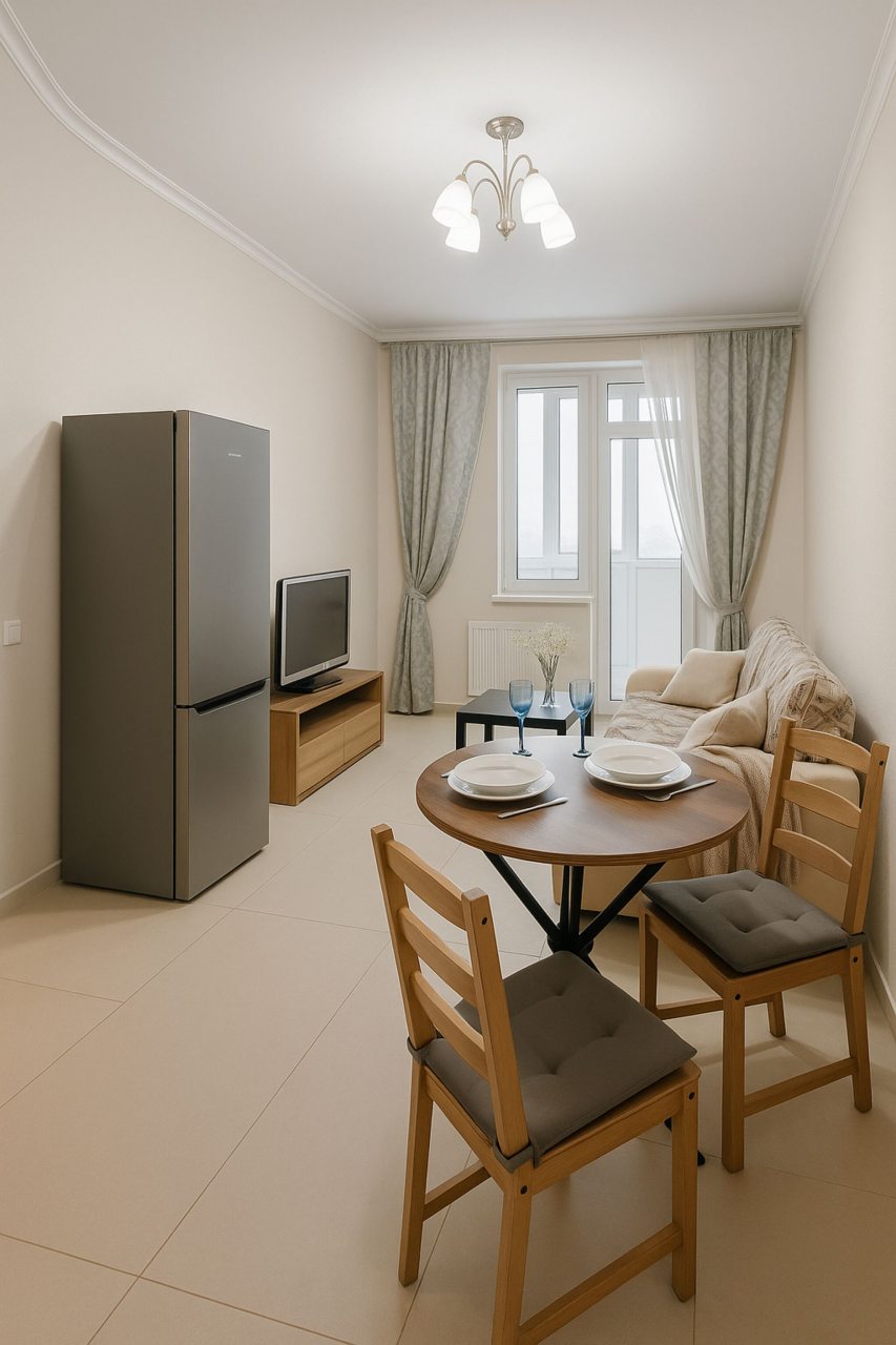 Апартаменты (Красногорск, улица Липовой Рощи, 4к3 АП 202. Однокомнатные для 4 гостей (2+2)), Апартаменты MaxRealty24 Липовой Рощи 4к3