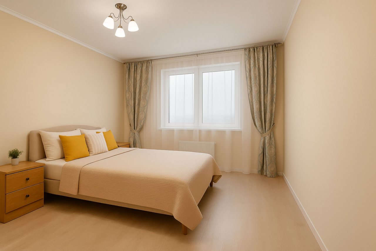 Апартаменты (Красногорск, улица Липовой Рощи, 4к3 АП 202. Однокомнатные для 4 гостей (2+2)), Апартаменты MaxRealty24 Липовой Рощи 4к3