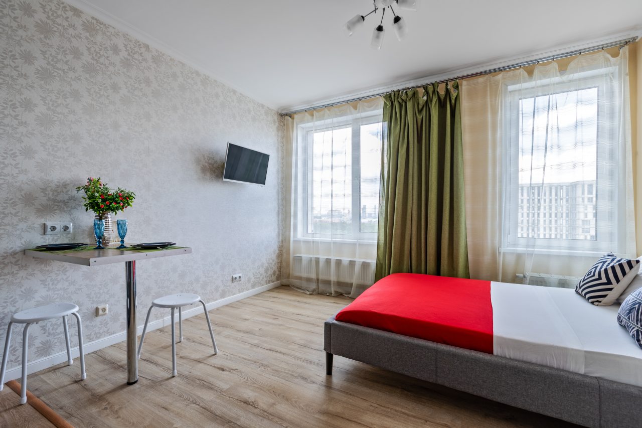 Апартаменты (Красногорск, Липовой рощи д. 1к3. Однокомнатные для 2 гостей.), Апартаменты MaxRealty24 Липовой Рощи 4к3