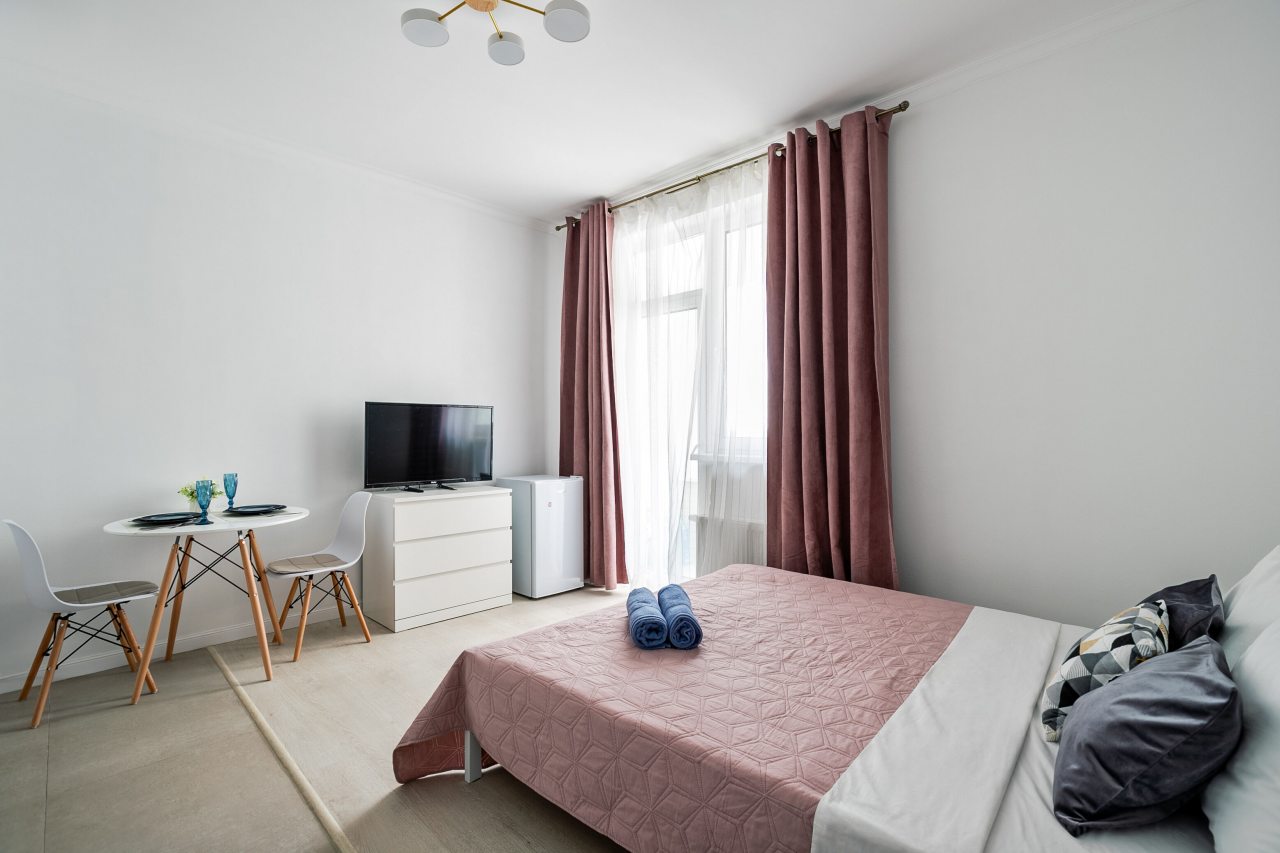 Апартаменты (Красногорск, Липовой рощи д. 4к1. Однокомнатные для 2 гостей), Апартаменты MaxRealty24 Липовой Рощи 4к3