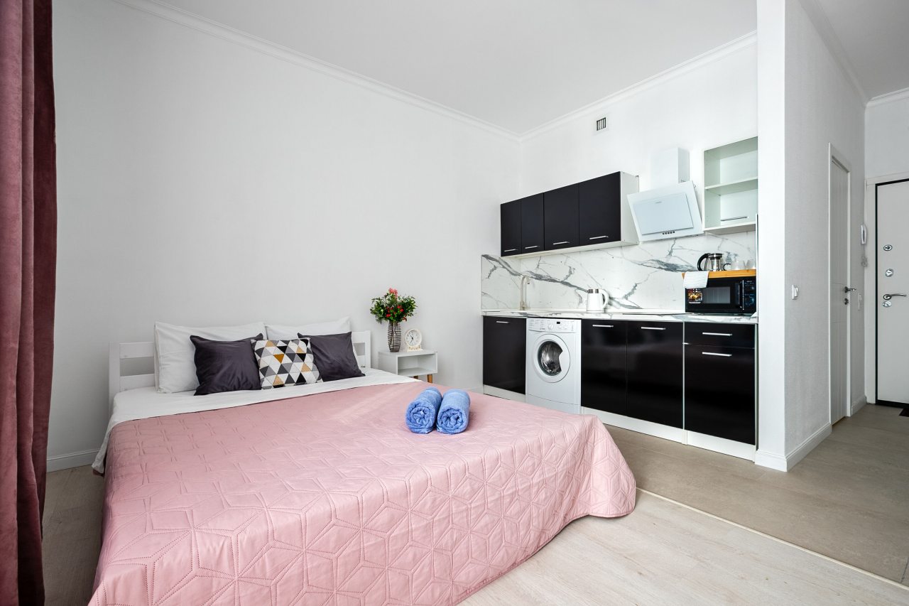 Апартаменты (Красногорск, Липовой рощи д. 4к1. Однокомнатные для 2 гостей), Апартаменты MaxRealty24 Липовой Рощи 4к3