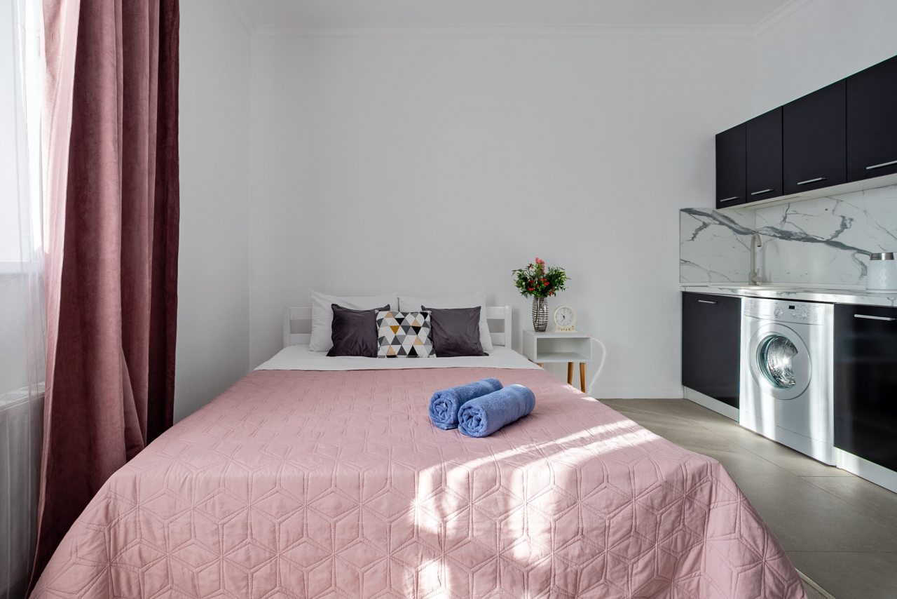 Апартаменты (Красногорск, Липовой рощи д. 4к1. Однокомнатные для 2 гостей), Апартаменты MaxRealty24 Липовой Рощи 4к3