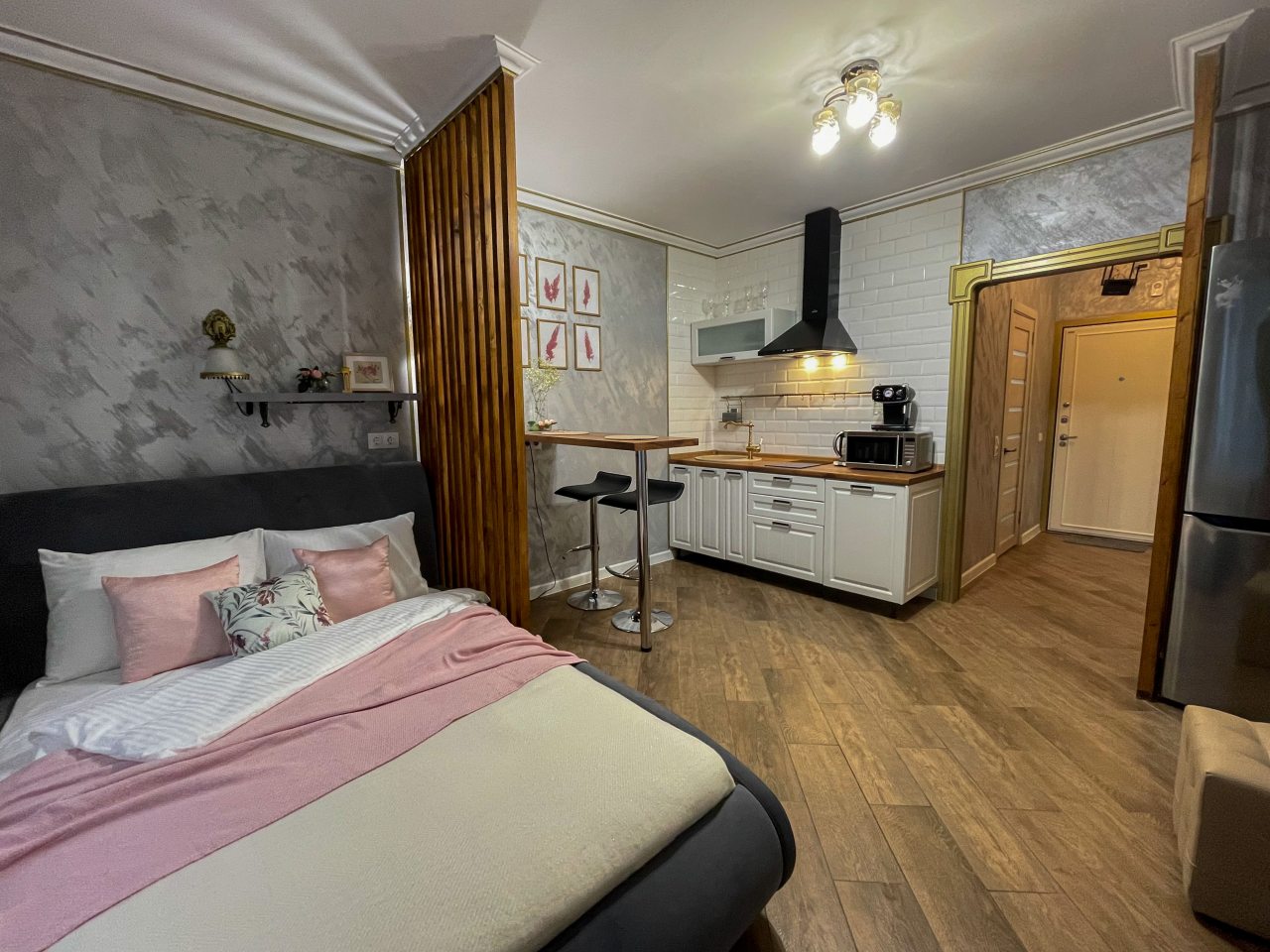 Апартаменты (Красногорск, Липовой рощи 2к2. Однокомнатные для 2 гостей), Апартаменты MaxRealty24 Липовой Рощи 4к3