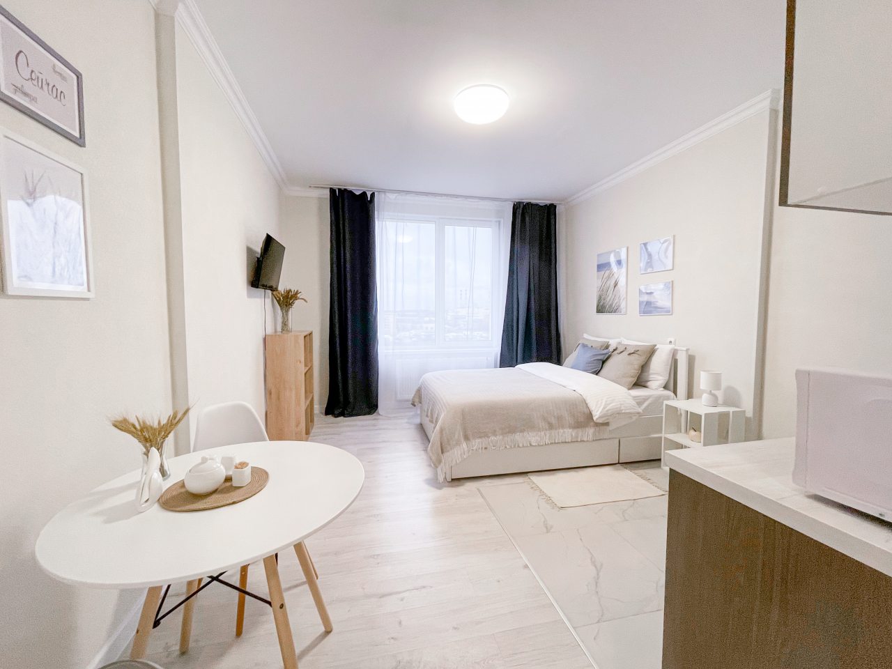 Апартаменты (Красногорск, Липовой рощи, дом 2к1. Студия для 2 гостей.), Апартаменты MaxRealty24 Липовой Рощи 4к3