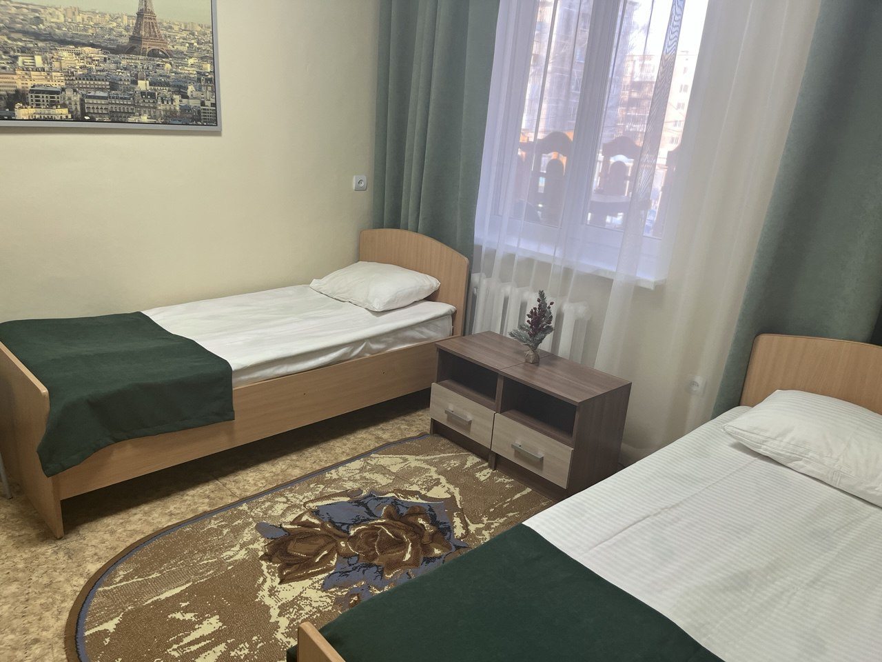 Двухместный (Двухместный номер с раздельными односпальными кроватями #10,11,12), Гостиница Сплав