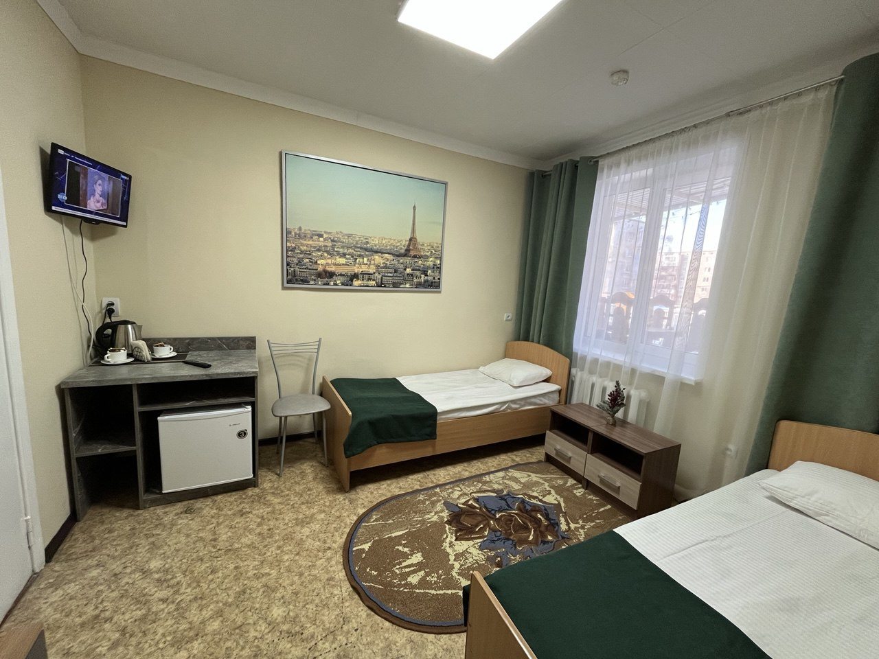 Двухместный (Двухместный номер с раздельными односпальными кроватями #10,11,12), Гостиница Сплав