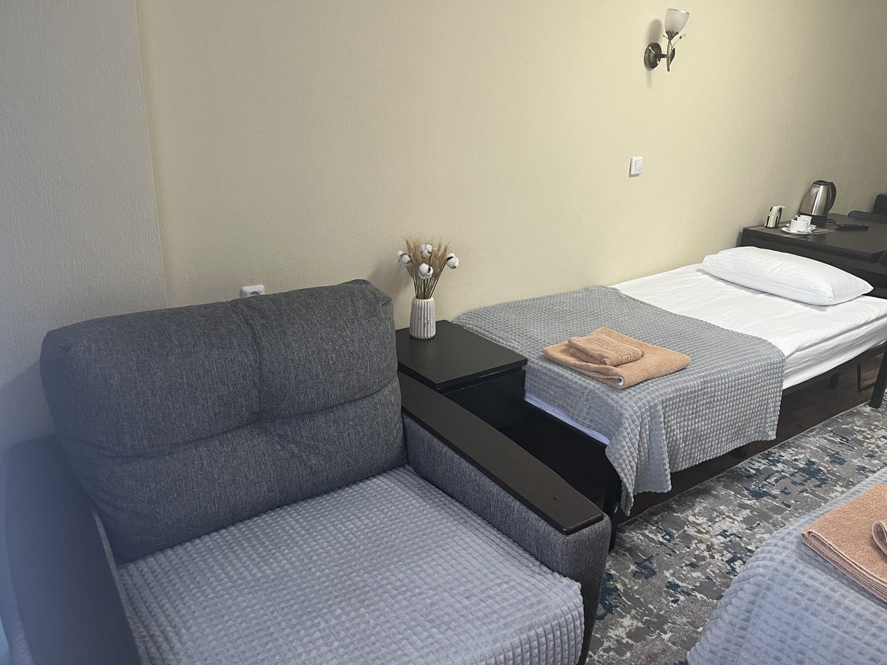 Двухместный (Двухместный стандартный номер с раздельными кроватями #6), Гостиница Сплав