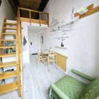 Трехместный (Двухуровневые апартаменты с двуспальной кроватью + кресло-кровать), Апарт-отель Бон Апарт на Казанской