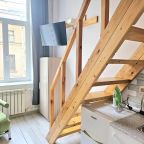 Трехместный (Двухуровневые апартаменты с двуспальной кроватью + кресло-кровать), Апарт-отель Бон Апарт на Казанской