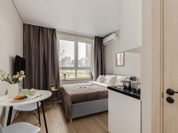 Фотография номера квартиры Апарт-отель Smart Lofts Тушино