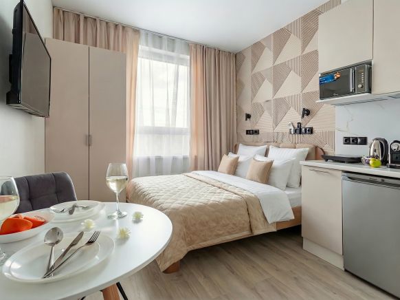 Фотография номера квартиры Апарт-отель Smart Lofts Тушино