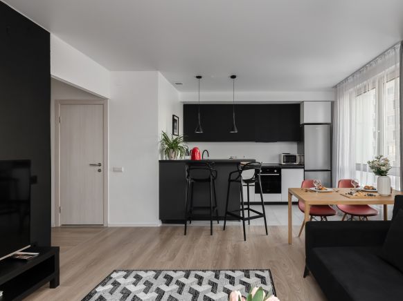 Фотография номера квартиры Апарт-отель Smart Lofts Волоколамская