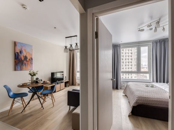 Фотография номера квартиры Апарт-отель Smart Lofts Волоколамская
