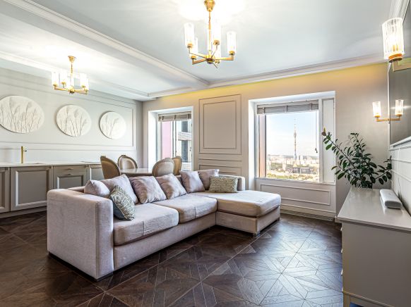 Фотография номера квартиры Апарт-отель Smart Lofts Дмитровская