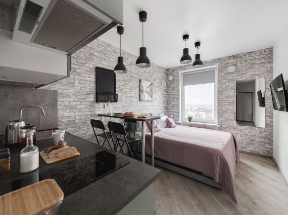 Фотография номера квартиры Апарт-отель Smart Lofts Garden