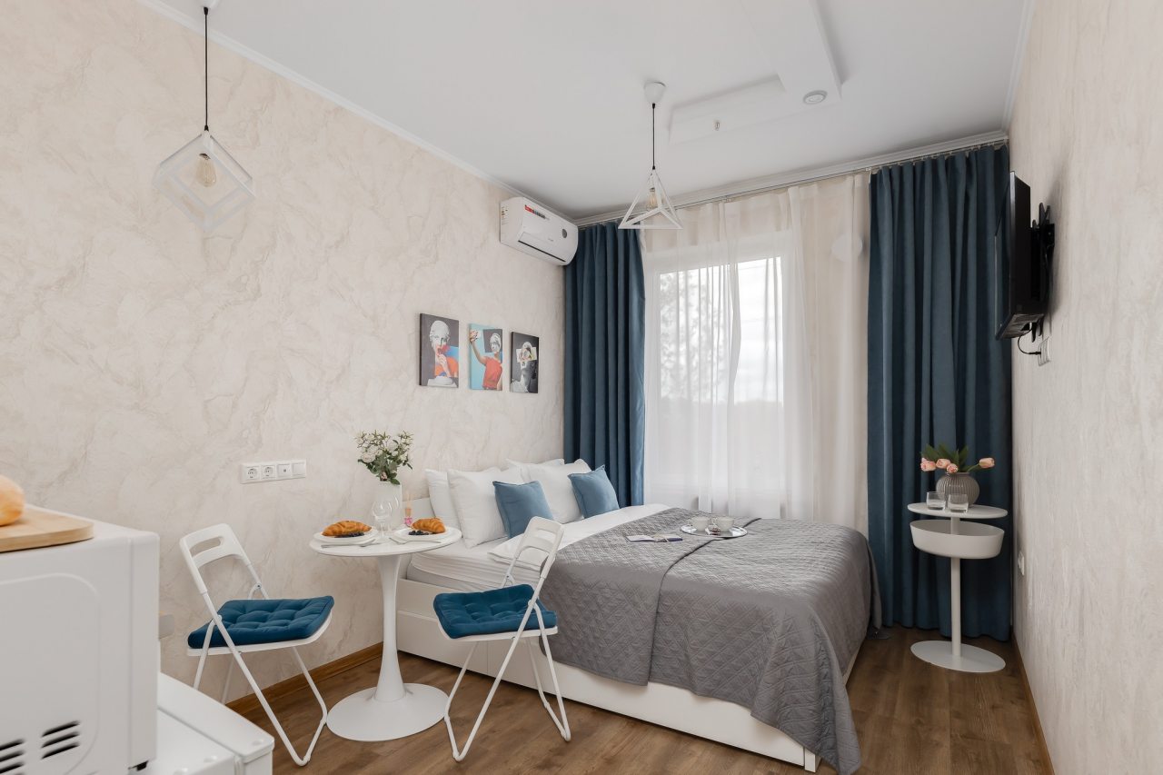 Апартаменты (Blue) отеля Smart Lofts Garden, Москва