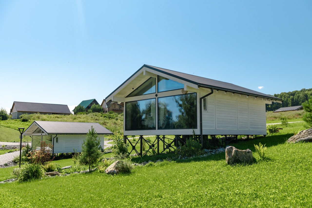 Шале (Шале c двумя раздельными кроватями 2-я линия), Отель Маральник Алтай Пэлас