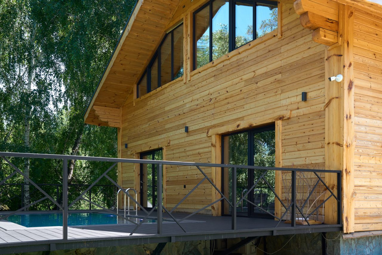 Вилла (Вилла дуплекс апартаменты с бассейном), Отель Маральник Алтай Пэлас