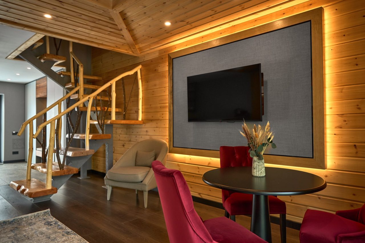 Вилла (Вилла дуплекс апартаменты с бассейном), Отель Маральник Алтай Пэлас