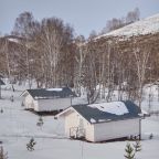 Шале (Шале c двумя раздельными кроватями 1-я линия), Отель Маральник Алтай Пэлас