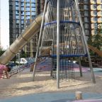 Детская площадка, Апартаменты Новая студия рядом с метро Волгоградский проспект