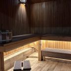 Бассейн с подогревом в банном комплексе, Гостевой дом Wald Garten