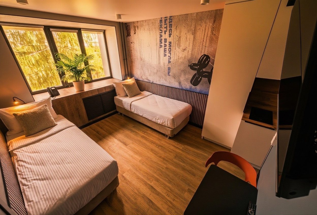 Четырехместный (Family room), Апарт-отель Freedom
