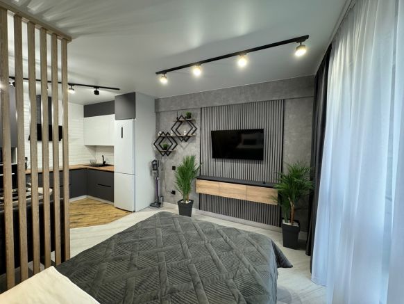 Апартаменты Шикарная видовая студия в центре