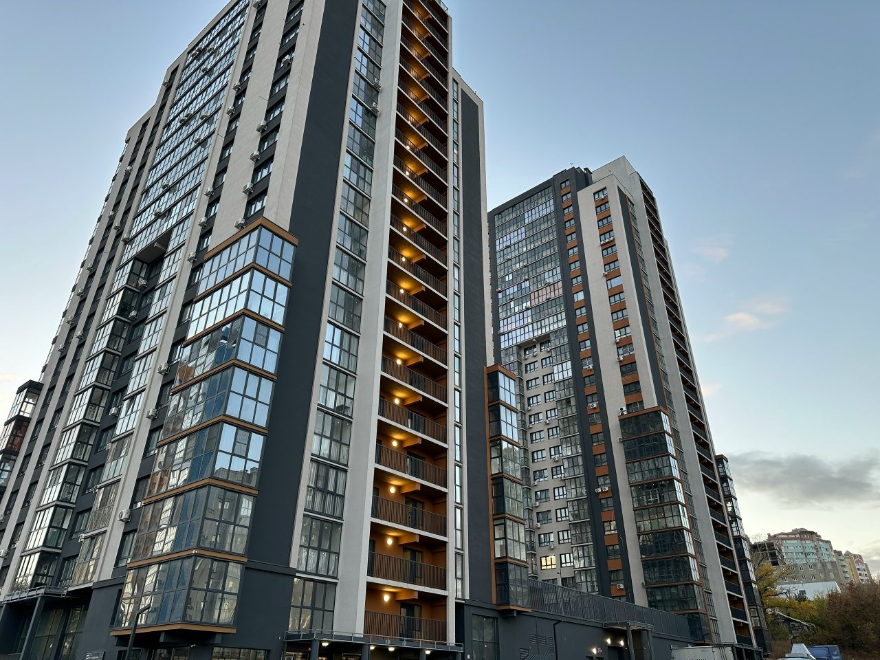 Апартаменты Шикарная видовая студия в центре, Липецк