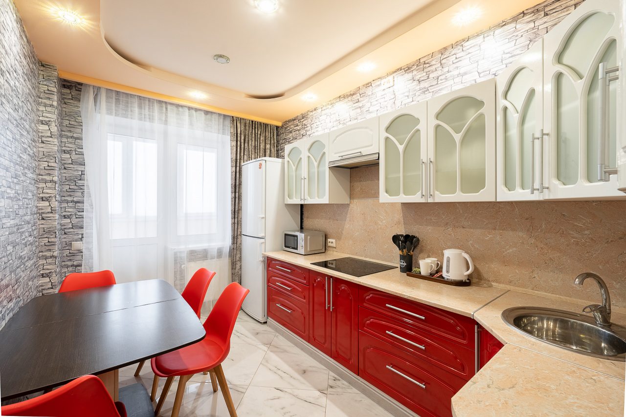 Квартира (Inndays Apartments на Аркадия Шипунова, 8), Апартаменты 2-к квартира в Левобережном р-не