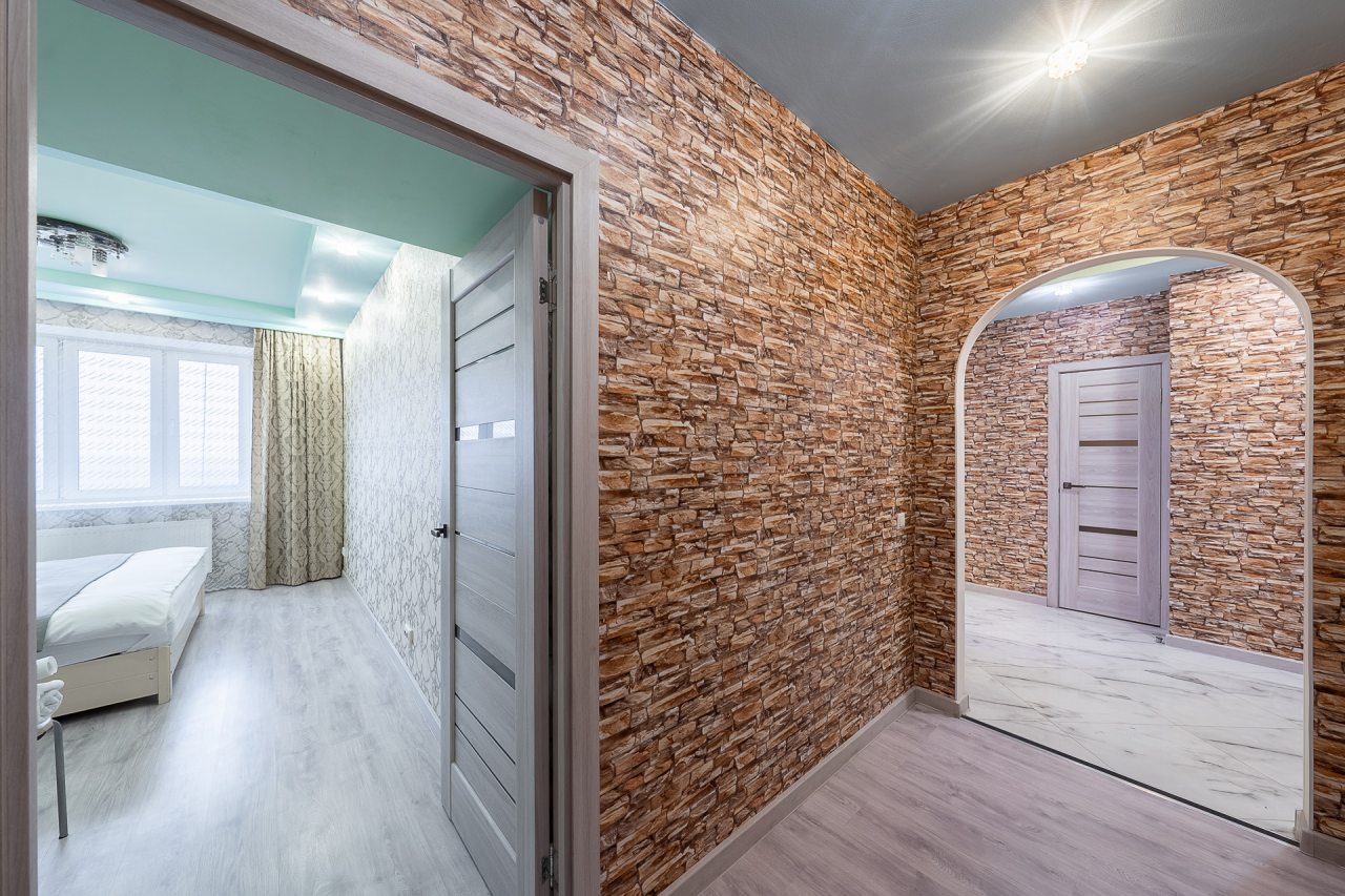 Квартира (Inndays Apartments на Аркадия Шипунова, 8), Апартаменты 2-к квартира в Левобережном р-не