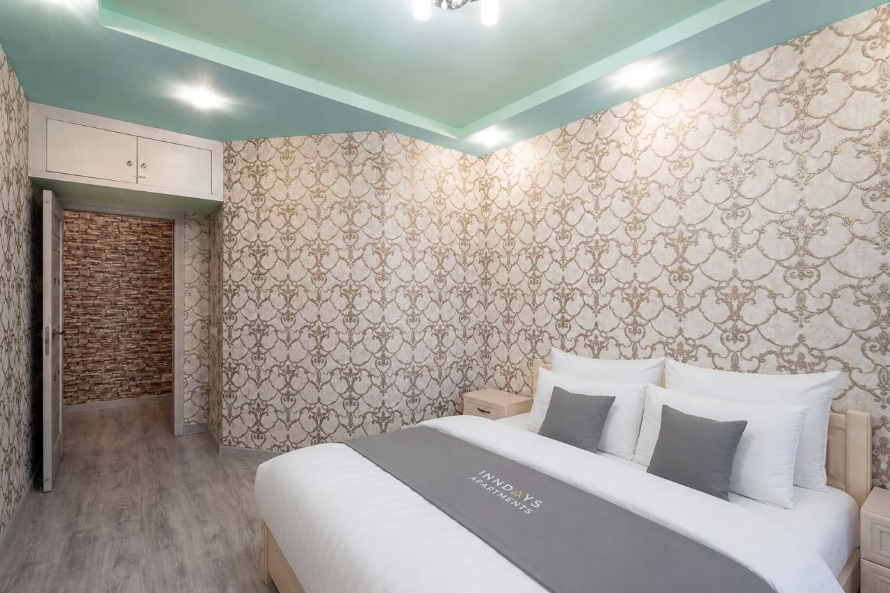 Квартира (Inndays Apartments на Аркадия Шипунова, 8), Апартаменты 2-к квартира в Левобережном р-не