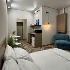 СТУДИЯ С КУХНЕЙ И ВСЕМИ УДОБСТВАМИ