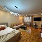 Двухместный (Уютная студия с джакузи в центре), Апартаменты Студия в центре с джакузи