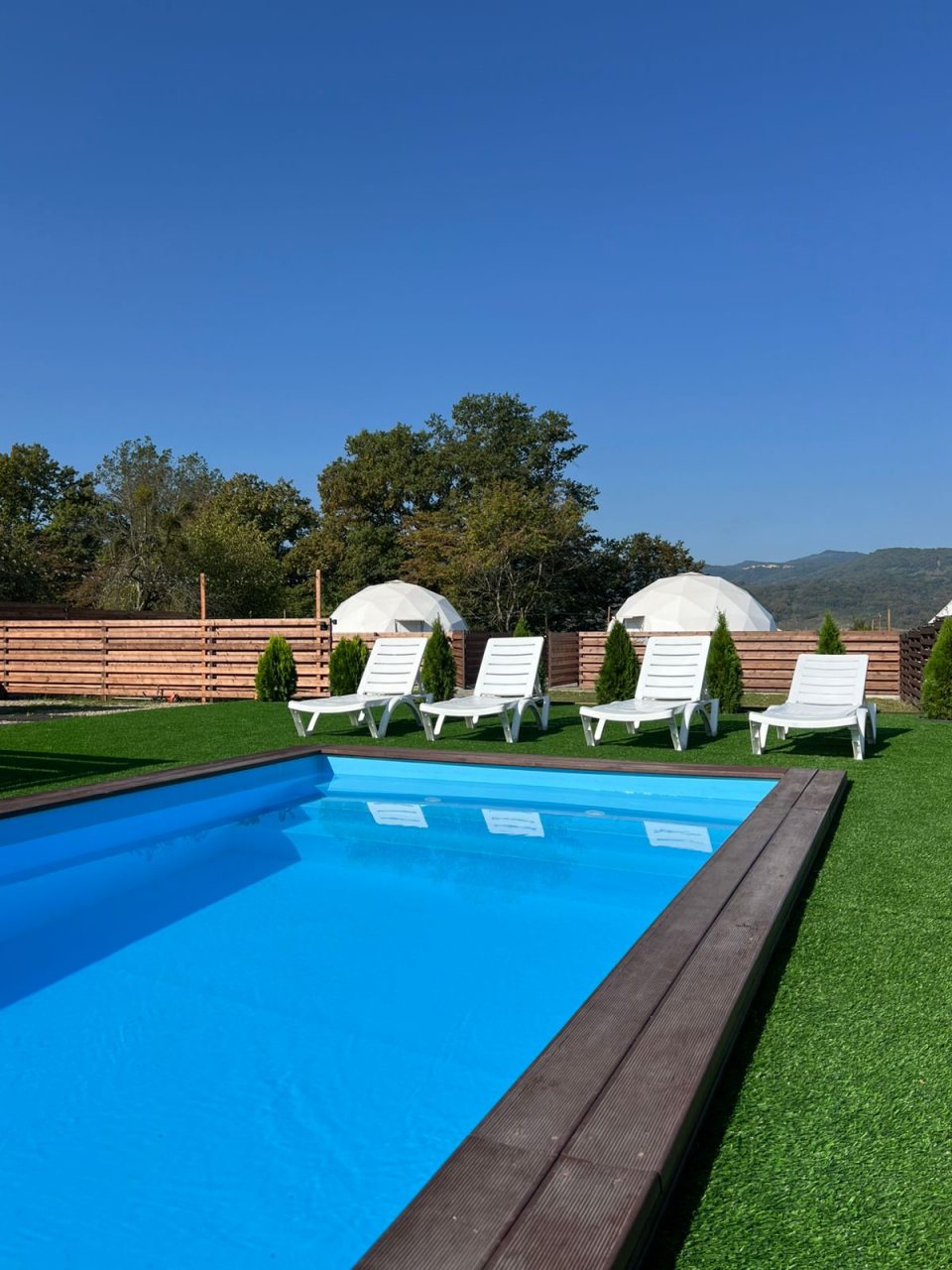 Уличный открытый подогреваемый, Глэмпинг Терраса