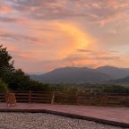 Объект находится в горах, Глэмпинг Терраса