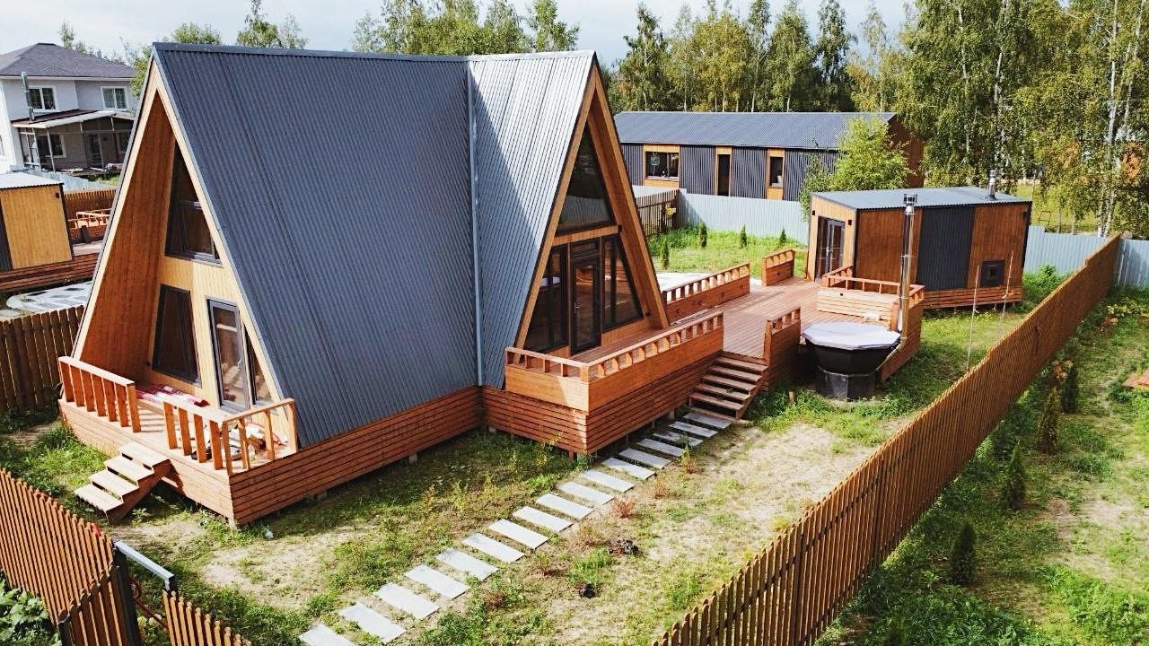 Коттедж A-Frame Family, Берхино