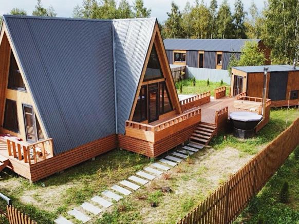 Коттедж A-Frame Family, Берхино