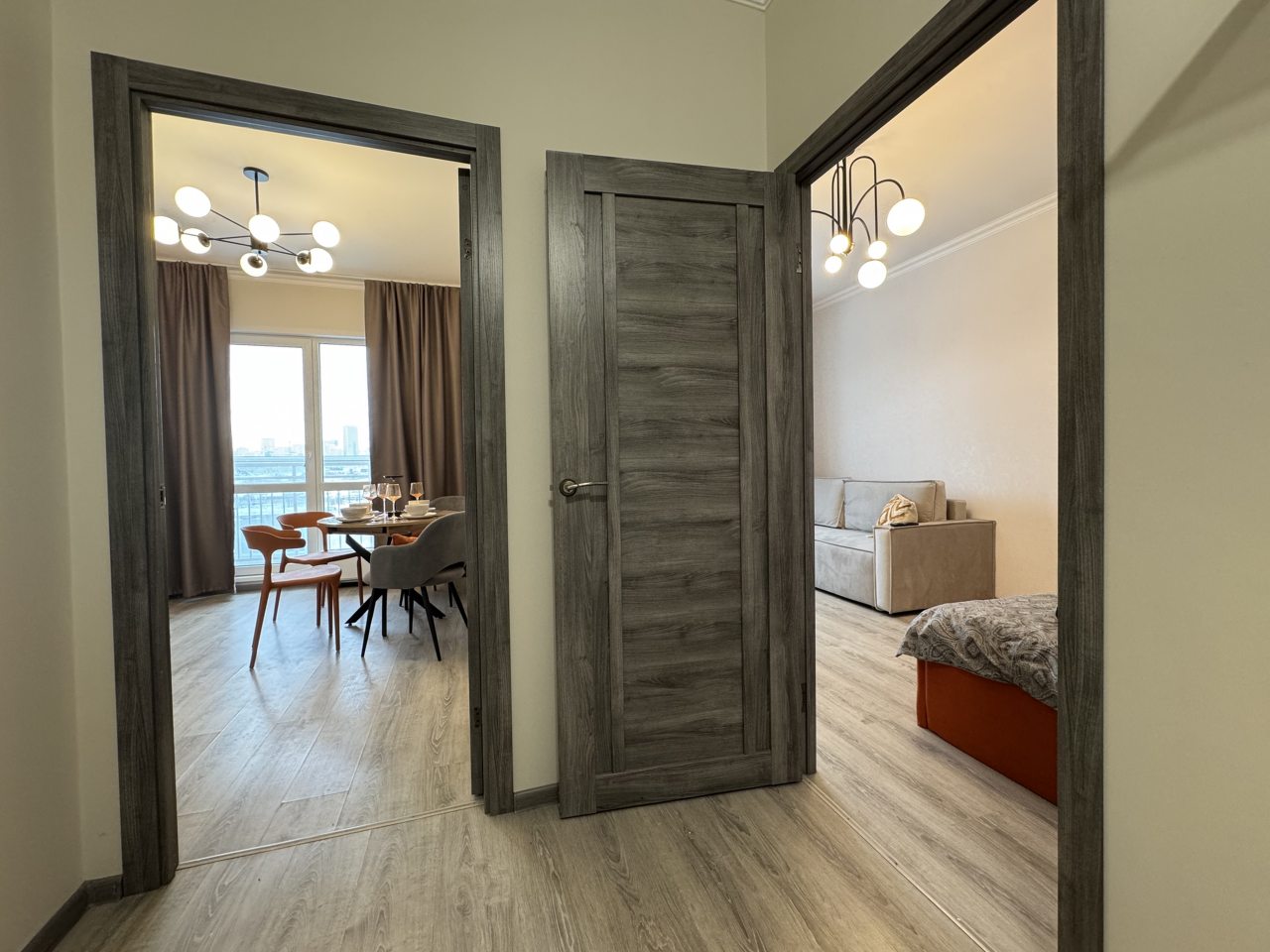 Апартаменты (Однокомнатная с акцентом у Набережной), Апартаменты Atmosfera Sna, Ясный Берег 7