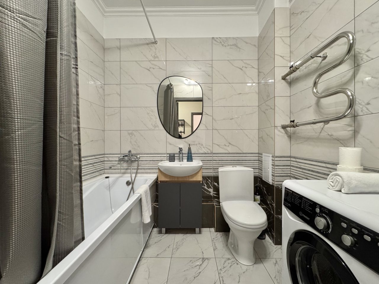 Апартаменты (Однокомнатная с акцентом у Набережной), Апартаменты Atmosfera Sna, Ясный Берег 7