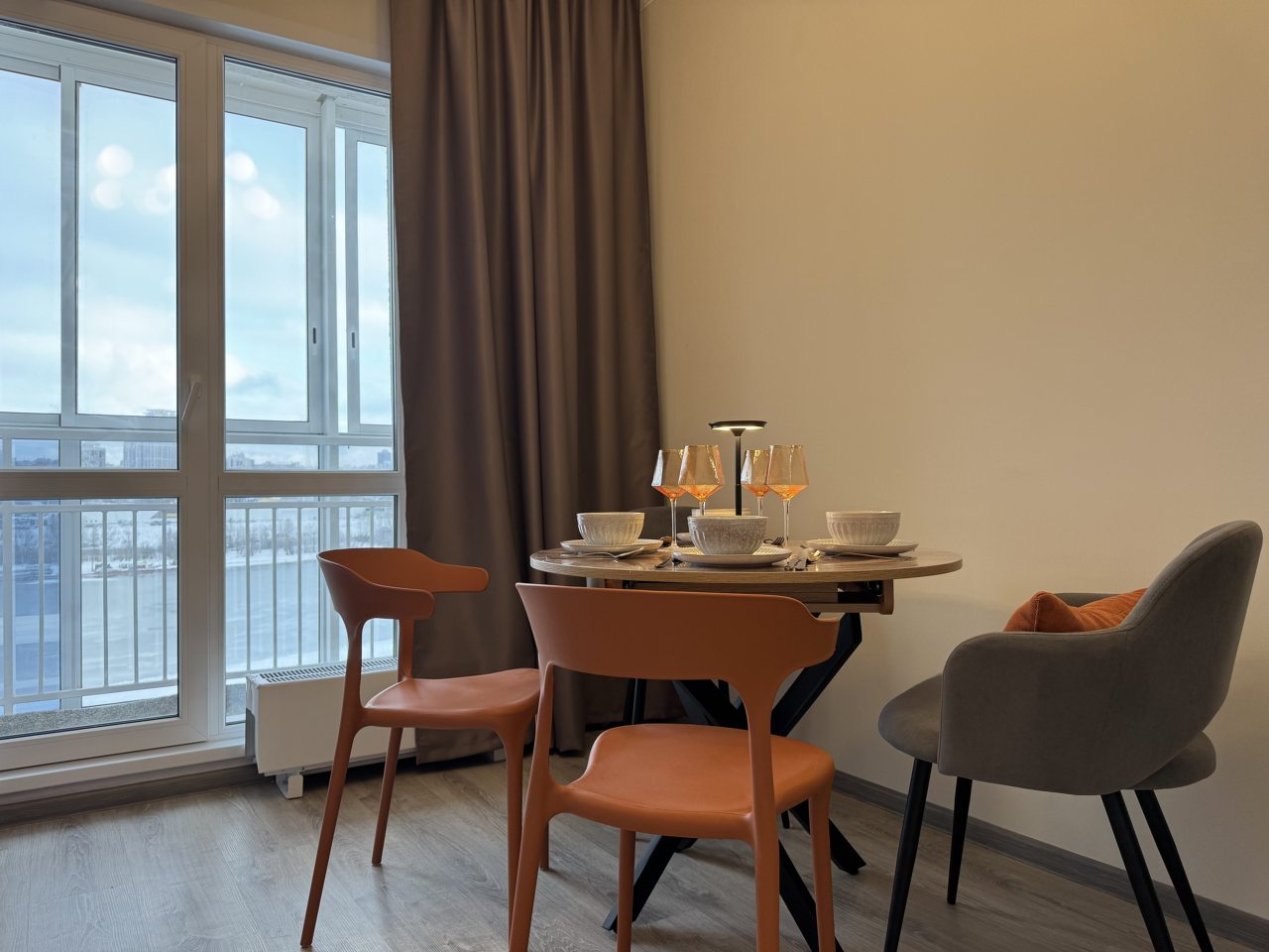 Апартаменты (Однокомнатная с акцентом у Набережной), Апартаменты Atmosfera Sna, Ясный Берег 7