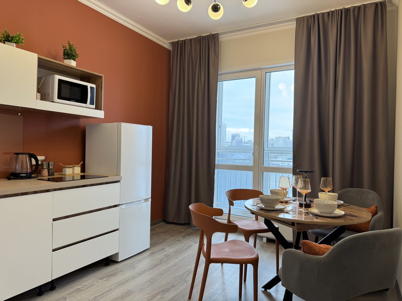 Апартаменты (Однокомнатная с акцентом у Набережной), Апартаменты Atmosfera Sna, Ясный Берег 7