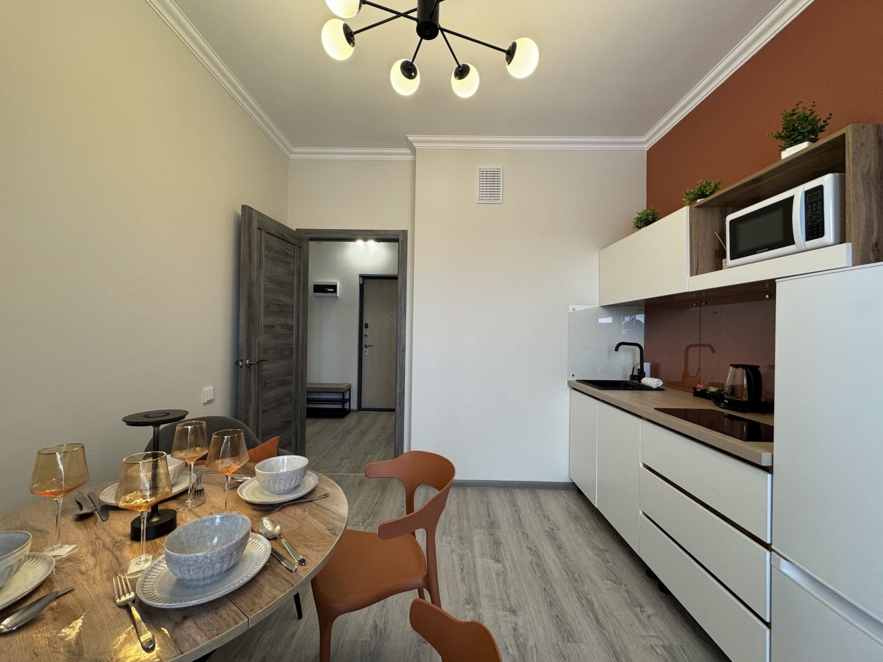 Апартаменты (Однокомнатная с акцентом у Набережной), Апартаменты Atmosfera Sna, Ясный Берег 7