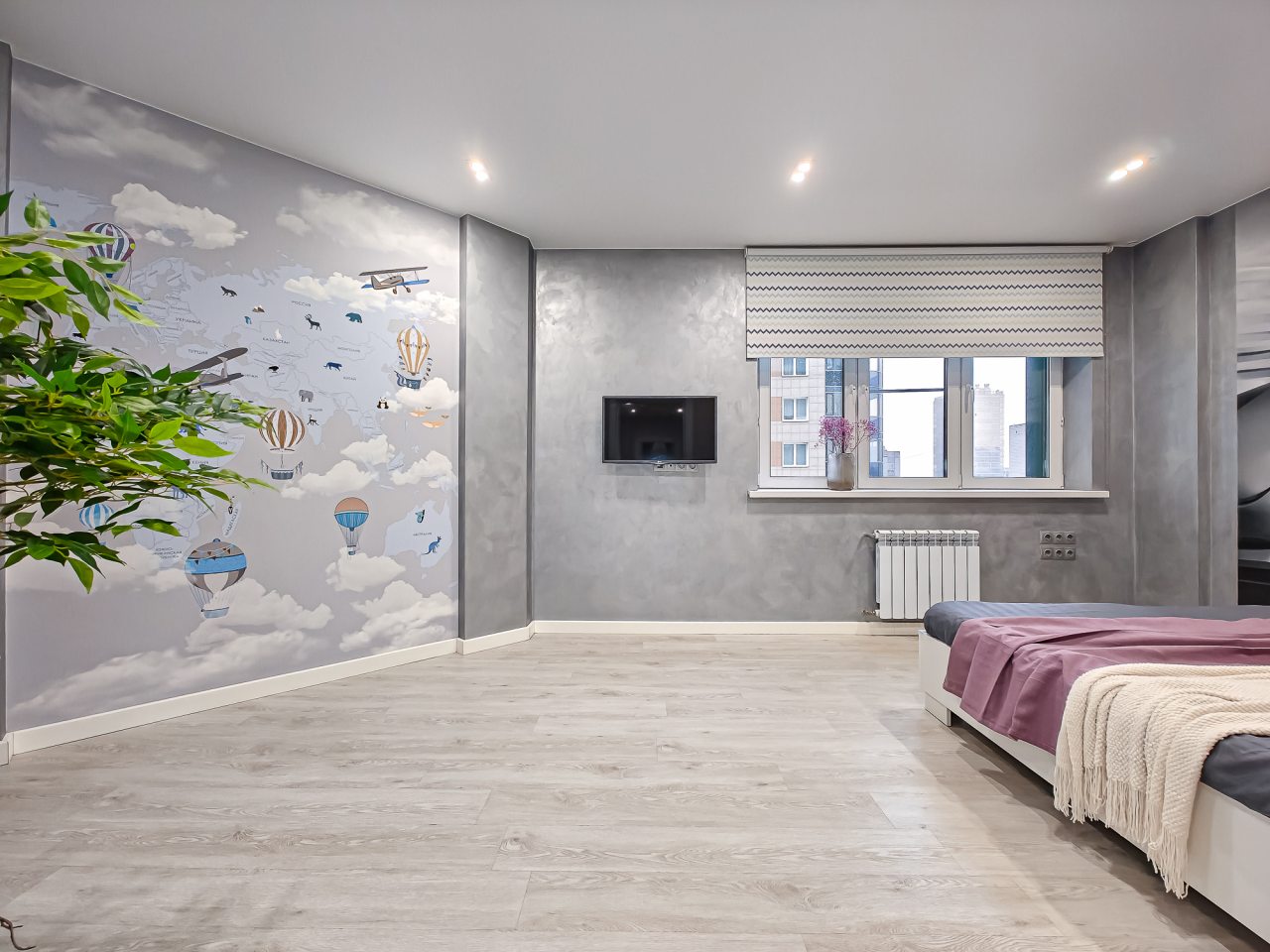 Апартаменты (Atmosfera Sna. Масштабная двухкомнатная с кроватью super king-size в ЖК Дождь), Апартаменты Atmosfera Sna Красноярская улица, 107