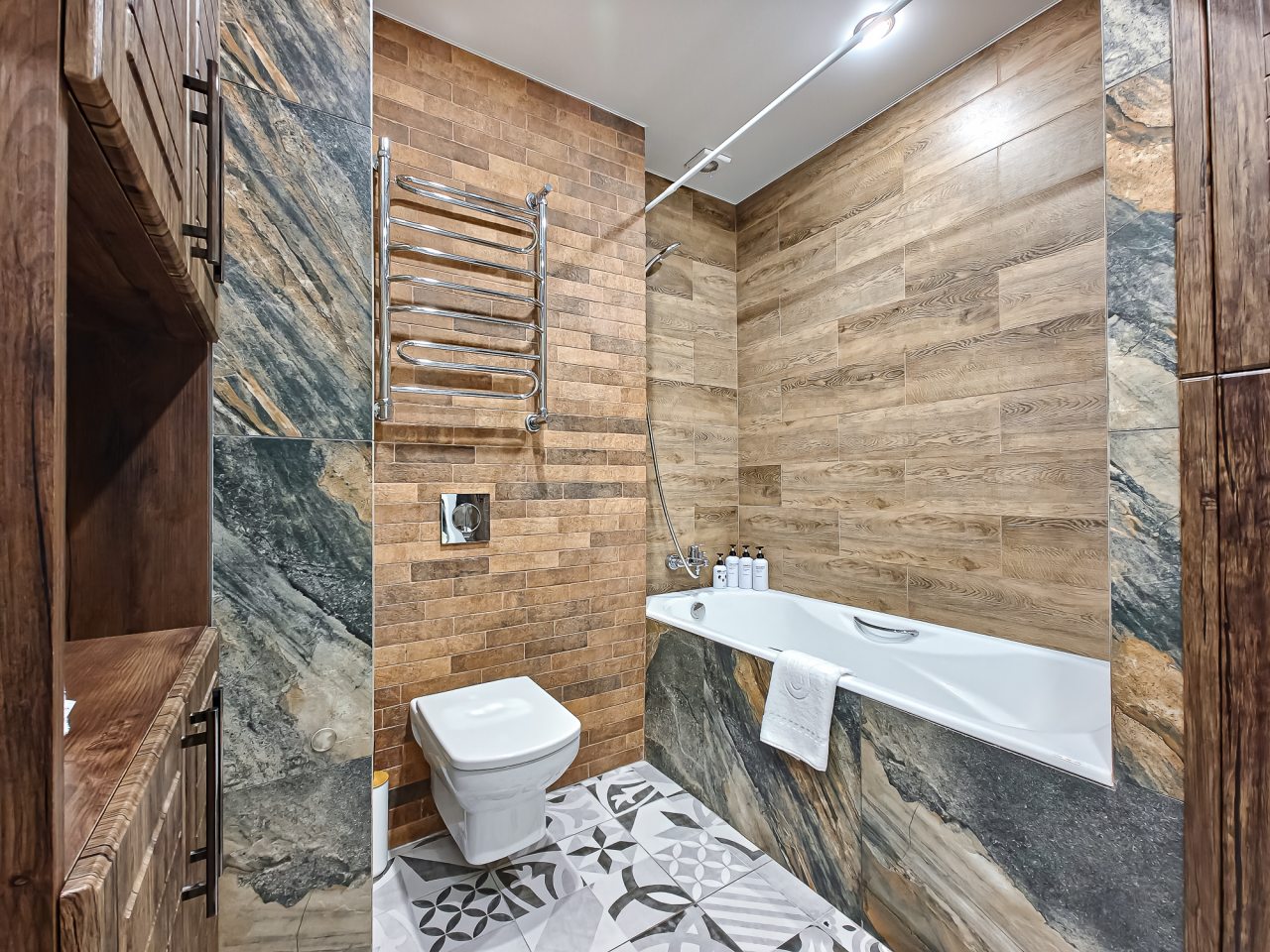 Апартаменты (Atmosfera Sna. Масштабная двухкомнатная с кроватью super king-size в ЖК Дождь), Апартаменты Atmosfera Sna Красноярская улица, 107