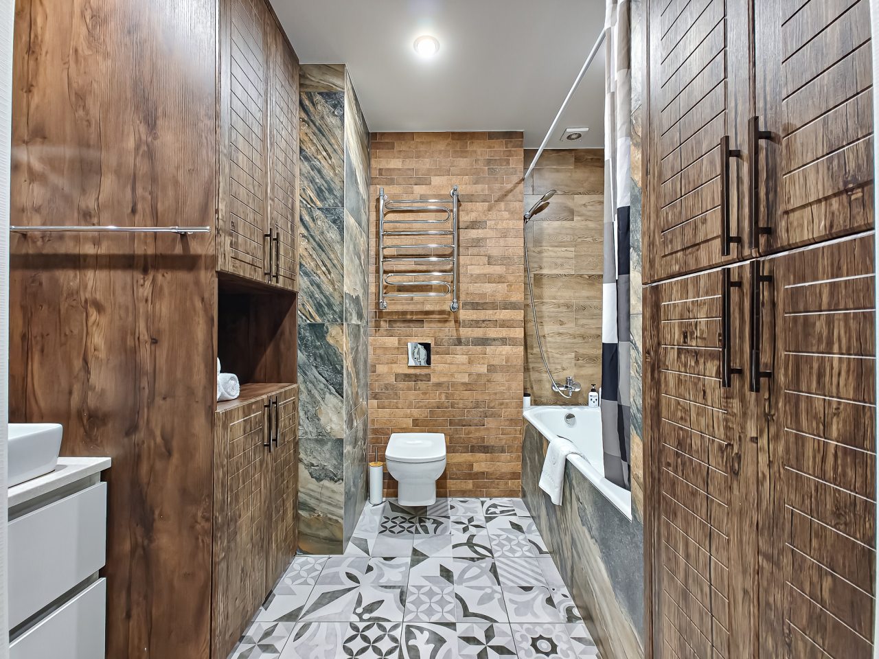 Апартаменты (Atmosfera Sna. Масштабная двухкомнатная с кроватью super king-size в ЖК Дождь), Апартаменты Atmosfera Sna Красноярская улица, 107